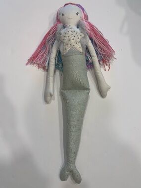 Pottery Barn Kids Toys Pottery Barn Kids Mermaid Doll | Cream/Green/Multi